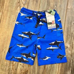 Joules shark shorts 🦈 - size 3 - NWT